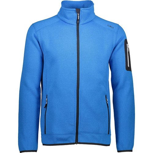 CMP Herren Strick Fleece Jacke (Größe 5XL, Blau)