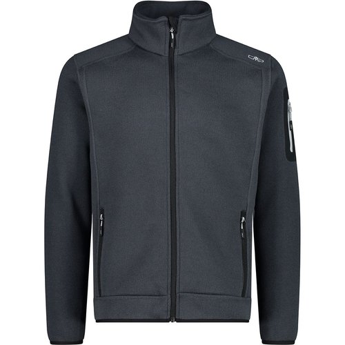 CMP Herren Strick Fleece Jacke (Größe M, Grün)