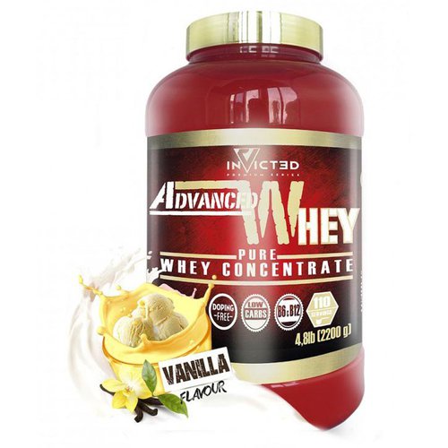 Nutrisport Invicted Advanced Whey 2.2kg Vanilla Rot