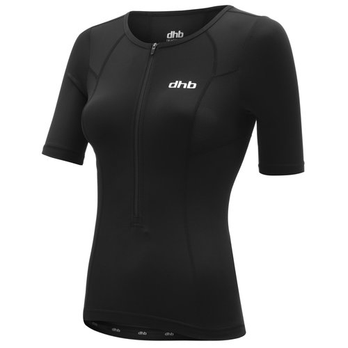 DHB Hydron Triathlontop Frauen (kurzarm) - Black