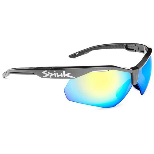 Spiuk Ventix-k Mirror Sunglasses Schwarz Yellow MirroredCAT3