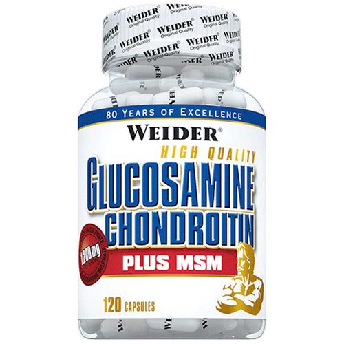 Weider Glucosamin Chondroitin Plus Msm Neutraler Geschmack 120 Einheiten