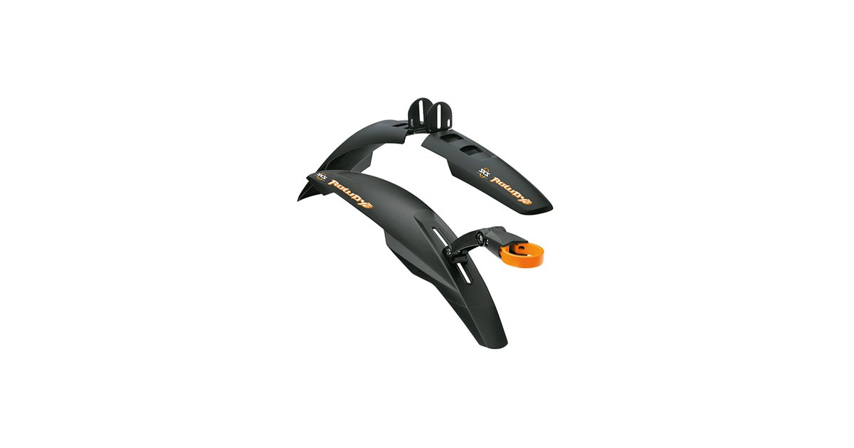 SKS Germany Rowdy MTB Schutzblech-Set 20 Zoll - 24 Zoll - schwarz - 2021