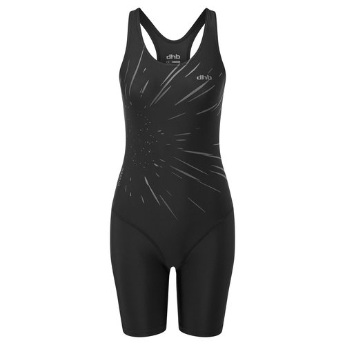 DHB Hydron Legsuit Badeanzug - Black/Grey