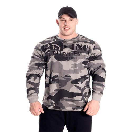 GASP Thermal Gym Sweater  Tactical Camo  Gr XL