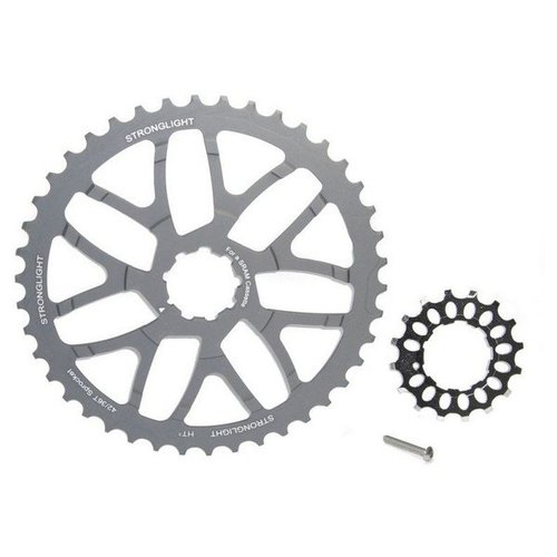 Stronglight Conversion Kit For Sram Chainring Schwarz,Silber 4216t