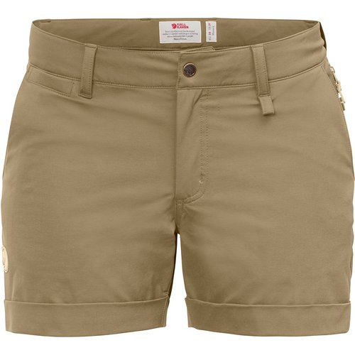 Fjällräven Damen Abisko Stretch Shorts (Größe L, Beige)