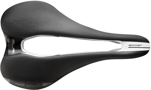 Selle Italia SLR Boost Endurance TI316 Superflow Fahrradsattel - Black