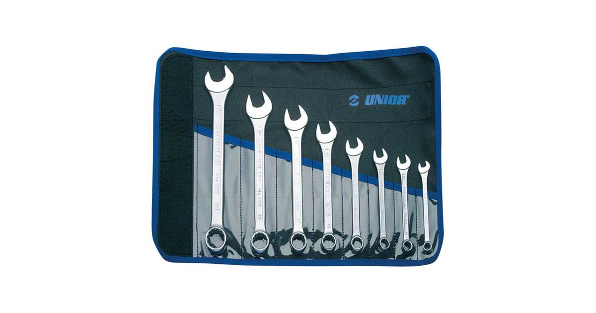 Unior Combination Spanner Set 8 Units Silber 822 mm