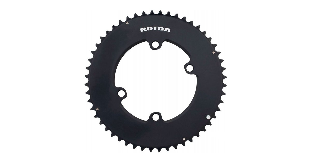 Rotor Q-Ring Äußeres Road Aero Kettenblatt oval - BCD 110x4 - medium