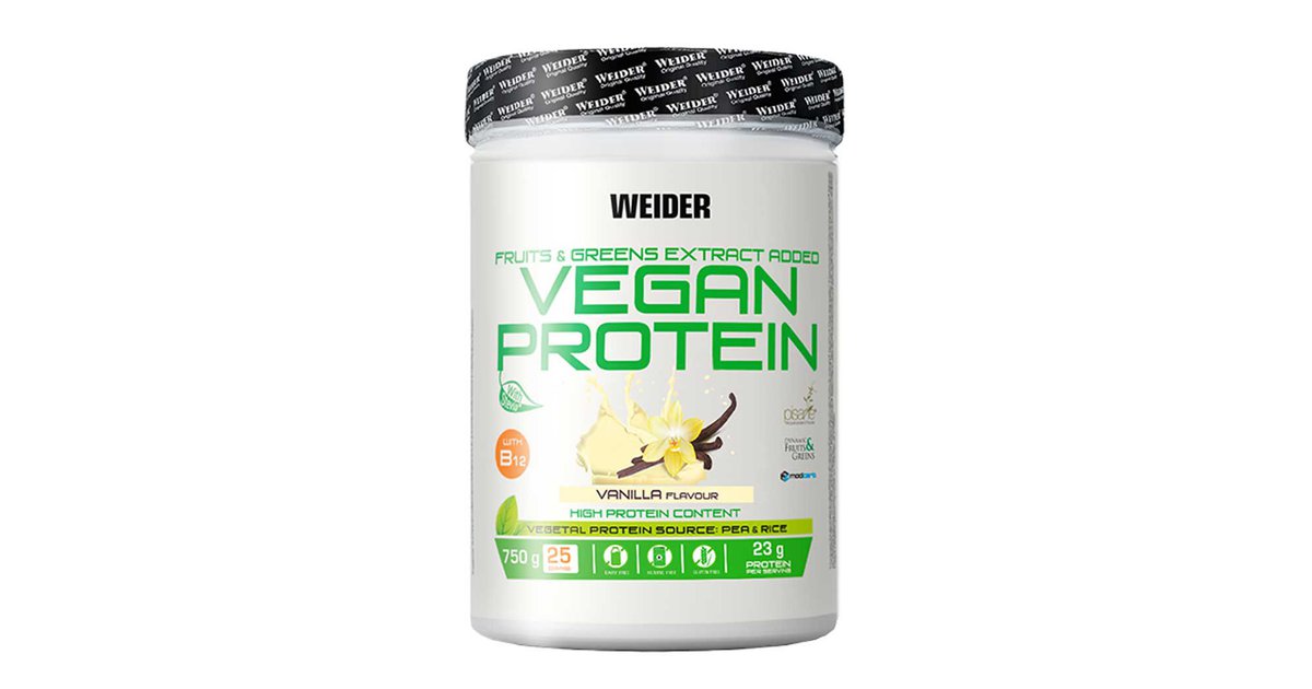 Weider Vegan Protein 750g Vanilla Weiß
