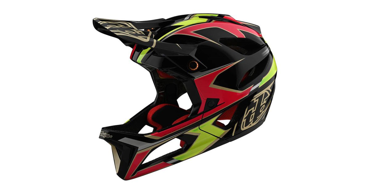 Troy Lee Designs Ersatz-Wangenpolster Für D4 Helm - Schwarz, L