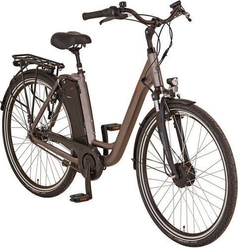 Prophete E-Bike »GENIESSER City E-Bike 28"«, 7 Gang Shimano, Nabenschaltung, Frontmotor 250 W