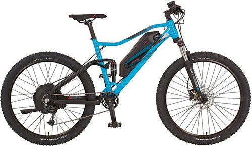 Prophete E-Bike »GRAVELER E-MTB 27,5"«, 9 Gang Shimano Shimano Deore Schaltwerk, Kettenschaltung, Heckmotor 250 W