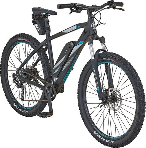 Prophete E-Bike »Graveler e9400«, 8 Gang Shimano Shimano Deore Schaltwerk, Kettenschaltung, Heckmotor 250 W, inkl. Pannenset und Tasche