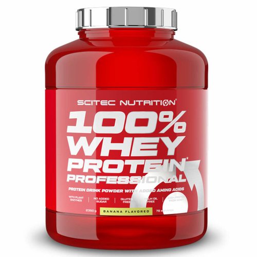 Scitec Nutrition 100 Whey Protein Professional 2350g Banane