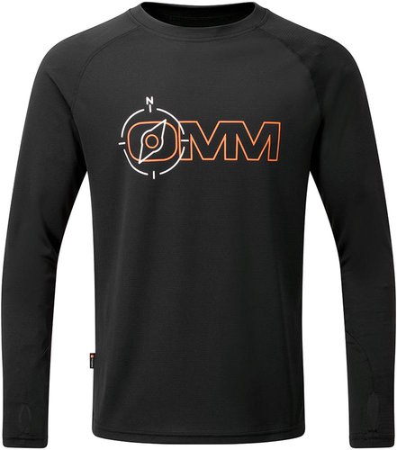 Omm Bearing Shirt (langarm) - Black Logo
