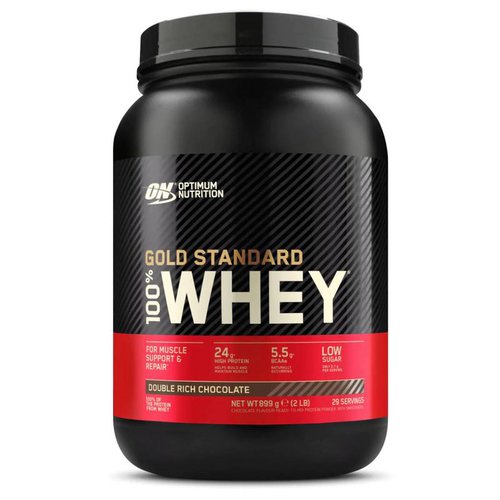 Optimum Nutrition 100 Whey Gold Standard 908g Double Rich Chocolate
