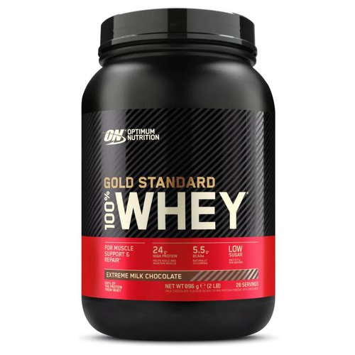 Optimum Nutrition 100 Whey Gold Standard 896g Extreme Milchschokolade