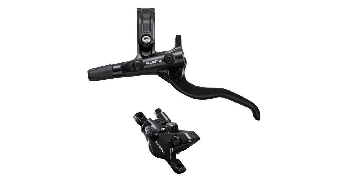 Shimano MT410 Deore Complete Postmount Bremse - Black