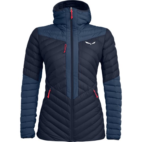Salewa Damen Ortles Light 2 Down Hooded Jacke GroBe L Blau
