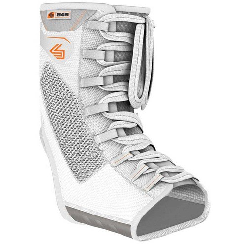 Shock Doctor Ultra Gel Lace Ankle Support Protector Weiß L