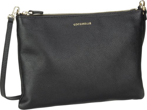 Coccinelle New Best Crossbody 55F4  in Schwarz (1.1 Liter), Umhängetasche