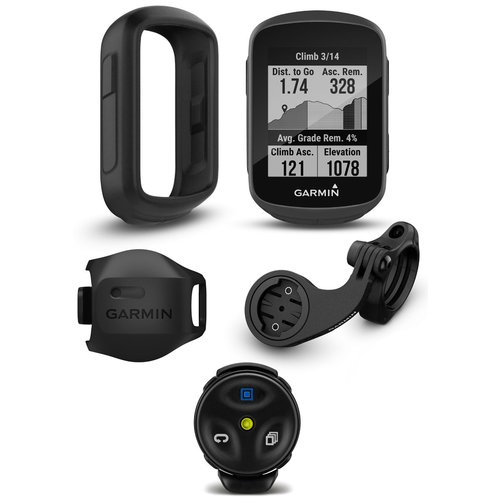 Garmin Edge 130 Plus Mountainbike Fahrradcomputerset - Black