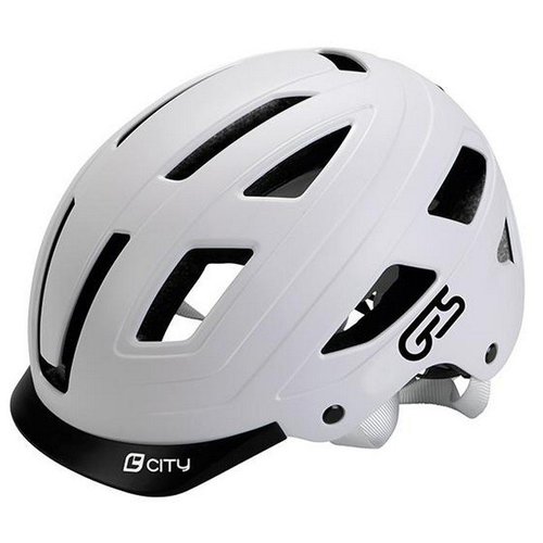 Ges City Urban Helmet Weiß L