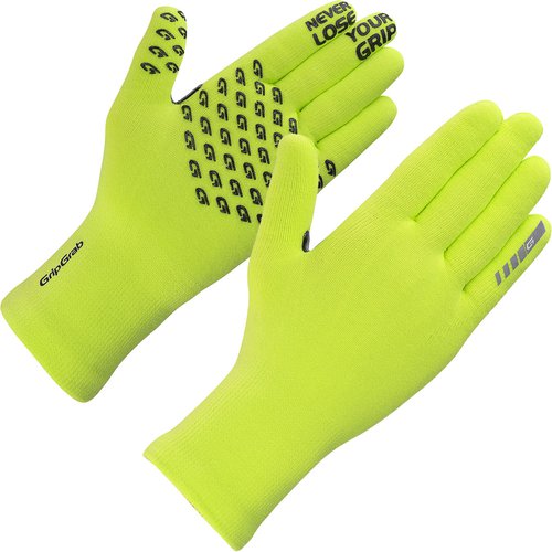GripGrab Thermo Handschuhe (gestrickt, wasserdicht) - Hi-Viz Yellow
