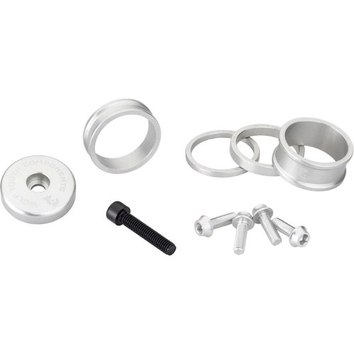 Wolf Tooth Bling Set (eloxiert) - Silver