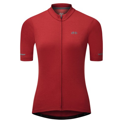 DHB Radtrikot Frauen (kurzarm) - Dark Red