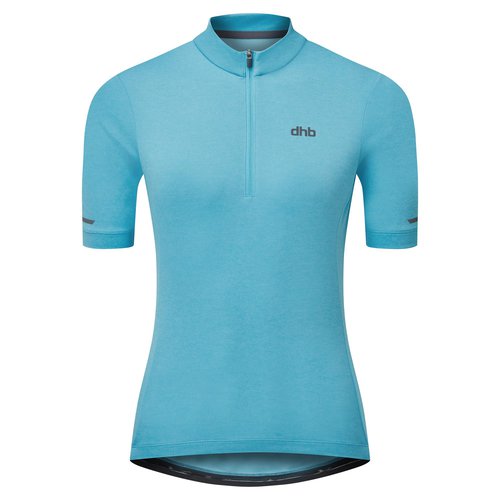 DHB Radtrikot 2.0 Frauen (kurzarm, 1/4-RV) - Blue