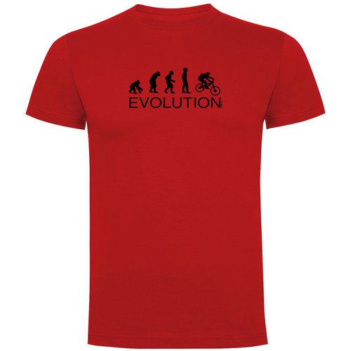 Kruskis Evolution Mtb Short Sleeve T-shirt Rot S Mann
