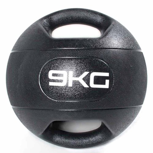 Olive Dual Grip Medizinball 9kg