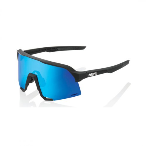 100 Percent Brille S3 Hyper Blue Multilayer Mirror Lens Schwarz