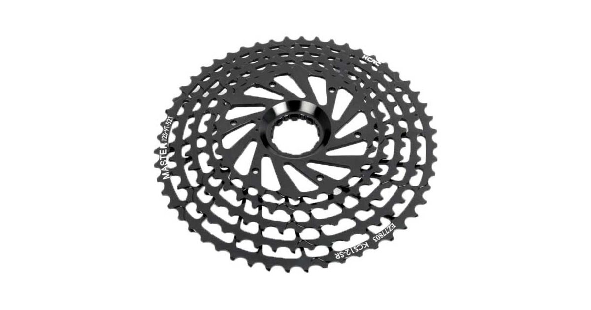 Kcnc Aluminium Cogs Master Chainring Schwarz 5230t
