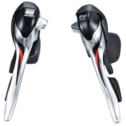 Microshift R10 Dual Steuerhebelset  (2x10-fach) - Black
