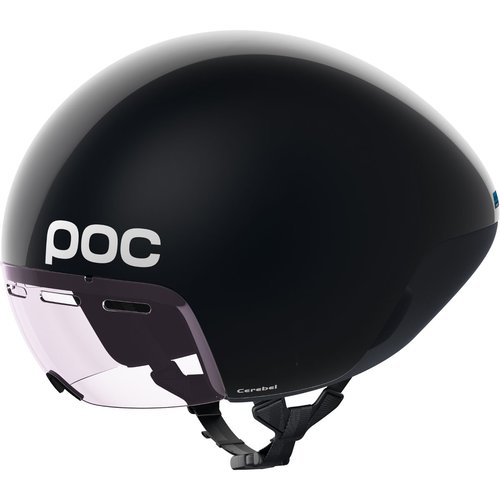 POC Cerebel Raceday Fahrradhelm - Black