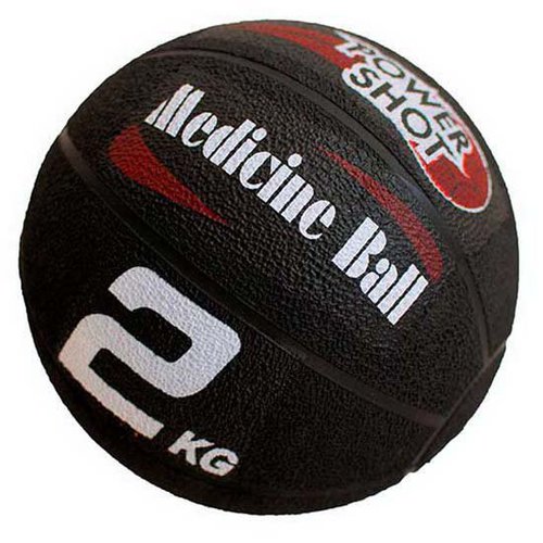 Powershot Logo Medicine Ball 2kg Schwarz 2 kg