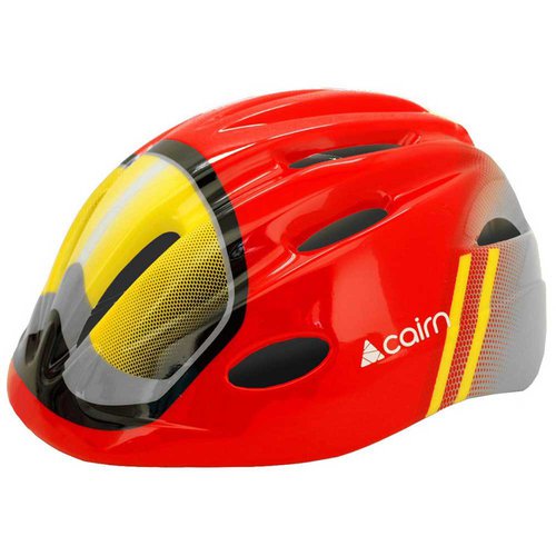 Cairn Earthy Junior Urban Helmet Rot,Grau S