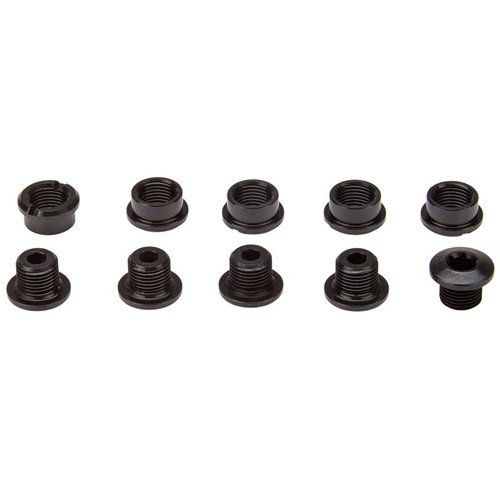 Absolute Black Short Bolts And Nuts Kettenblattschraubensatz 5 Einheiten
