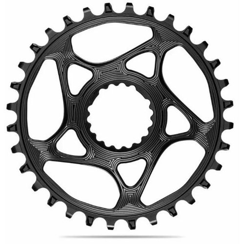Absolute Black Round Cannondale Hollowgram Direct Mount Kettenblatt