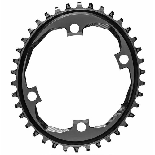 Absolute Black Oval Sram Apex 1 Traction Kettenblatt