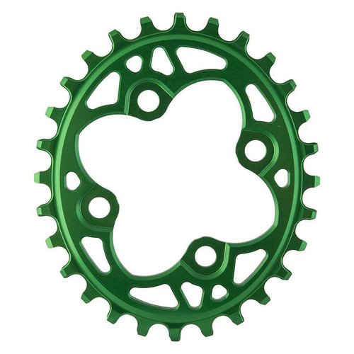 Absolute Black Oval 64 Bcd Chainring Grün,Rosa 28t