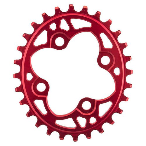 Absolute Black Oval 64 Bcd Chainring Rot,Rosa 28t