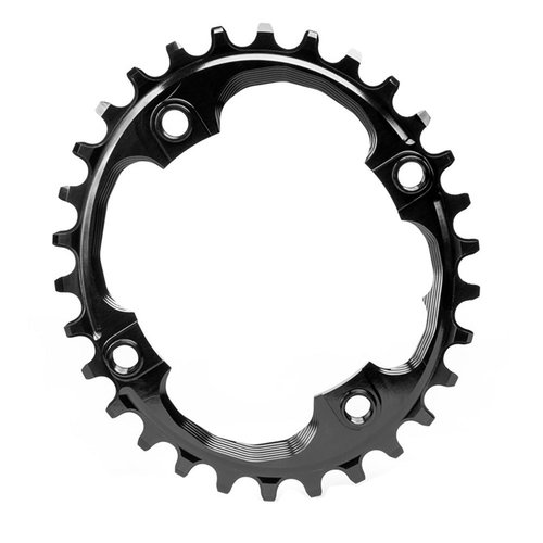 Absolute Black Oval Sram Integrated Thread 94 Bcd Chainring Schwarz 30t