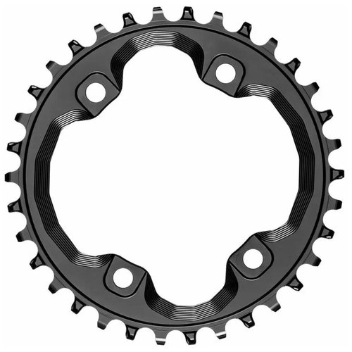 Absolute Black Round Xt M8000mt700 Narrowwide With Bolts Kettenblatt