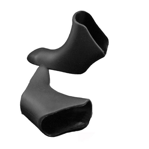 Ebon Bracket Covers Pair Shimano 105 Ultegra 600 Rubber Schwarz