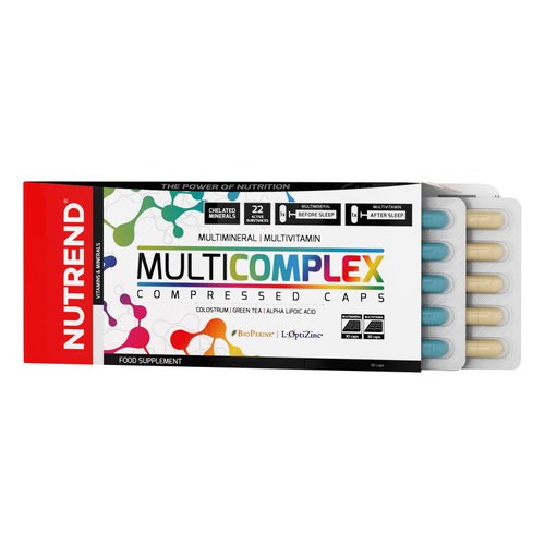 Nutrend Multicomplex Compressed Caps  60 Kapseln 15732  pro 1 kg
